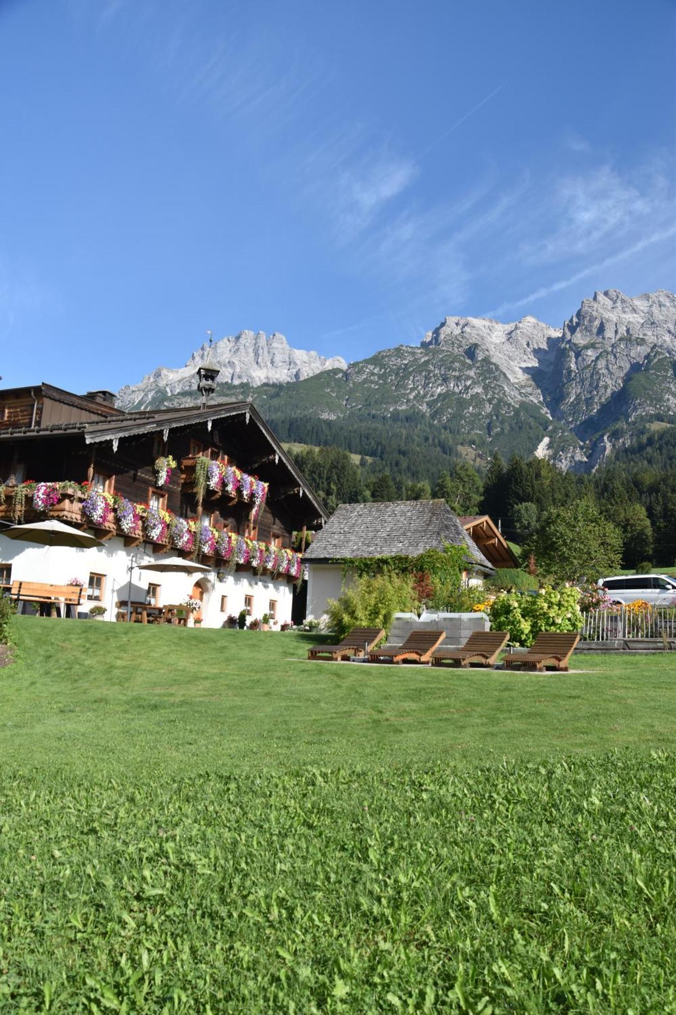 Brandstatthof Leogang Bed & Breakfast Luaran gambar